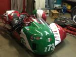 Klikněte pro detailní foto č. 7 - Moto Guzzi Závodní sidecar  1000